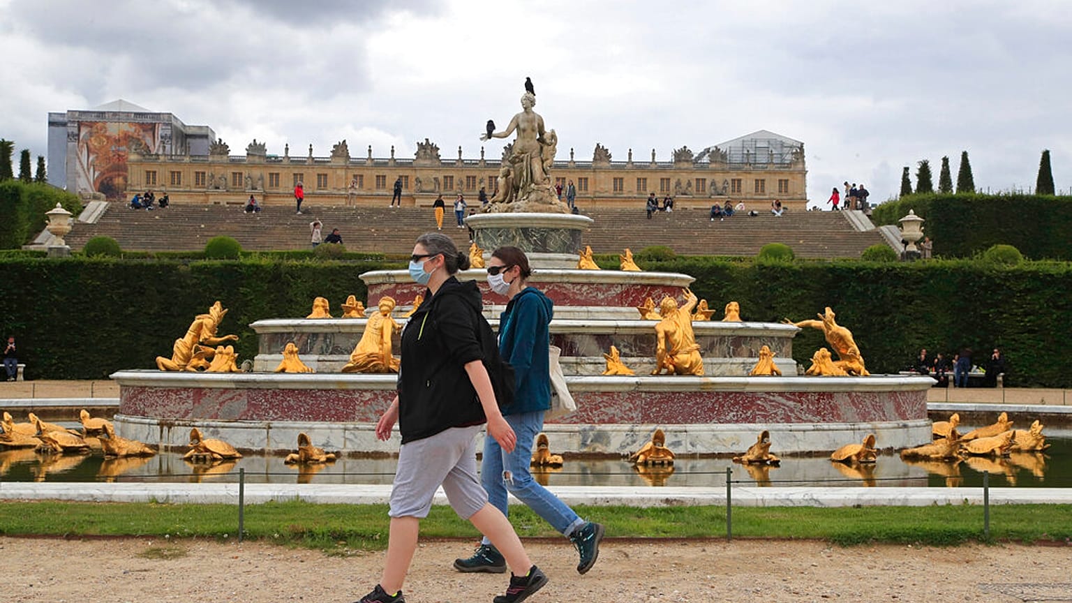 In den Gärten von Versailles (Juni 2020) 