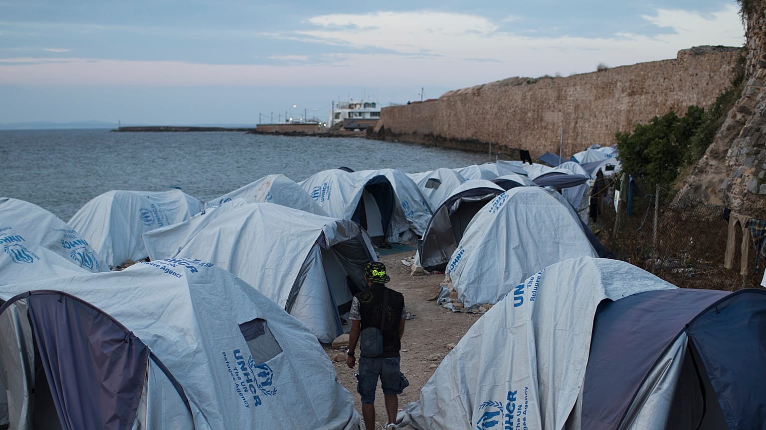 Yunanistan'ın Sakız Adası'ndaki sığnımacı kampında ilk Covid-19 vakası görüldü