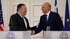 File Photo Dendias meets Pompeo