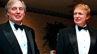 1999 senesi... Robert Trump (solda) ve abisi ABD Başkanı Donald Trump (sağda)