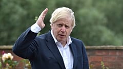 FILE: British Prime Minister Boris Johnson has paid tribute to surviving veterans of the multinational campaign against Japan in World War II