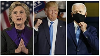 Hillary Clinton & Donald Trump & Joe Biden