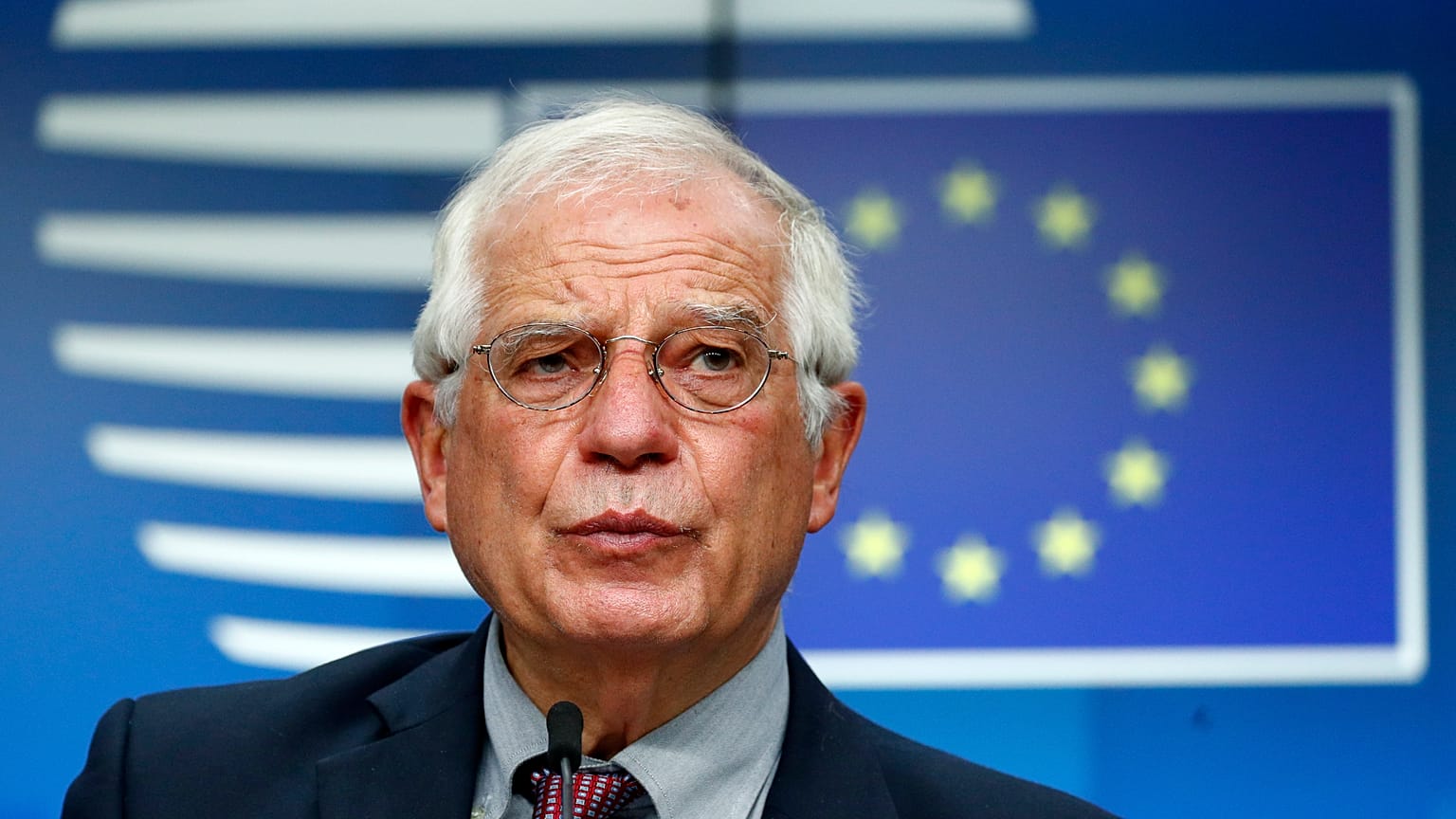 European Union foreign policy chief Josep Borrell in Brussels on July 13, 2020.