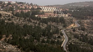 Batı Şeria'da bir Yahudi yerleşim birimi