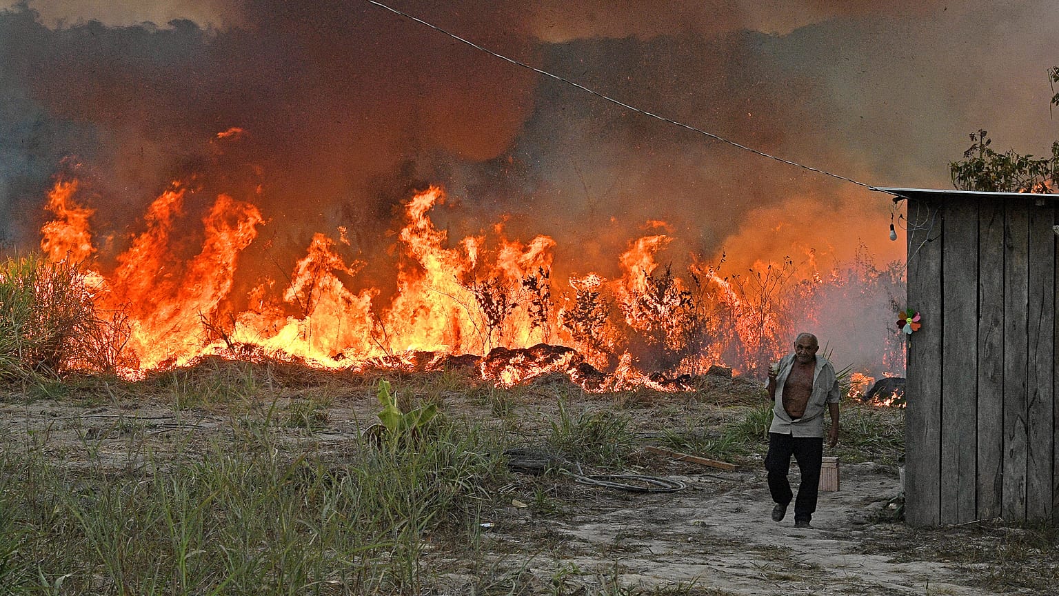 En imágenes: vuelve a arder la Amazonía brasileña, con más virulencia que el año pasado