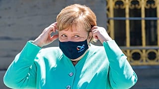 Angela Merkel im Juli
