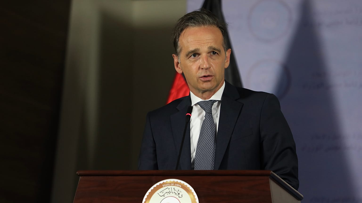 Almanya Dışişleri Bakanı Heiko Maas Libya ziyaretinde