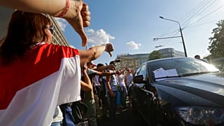 Abgelehnt und ausgebuht: Alexander Lukaschenko