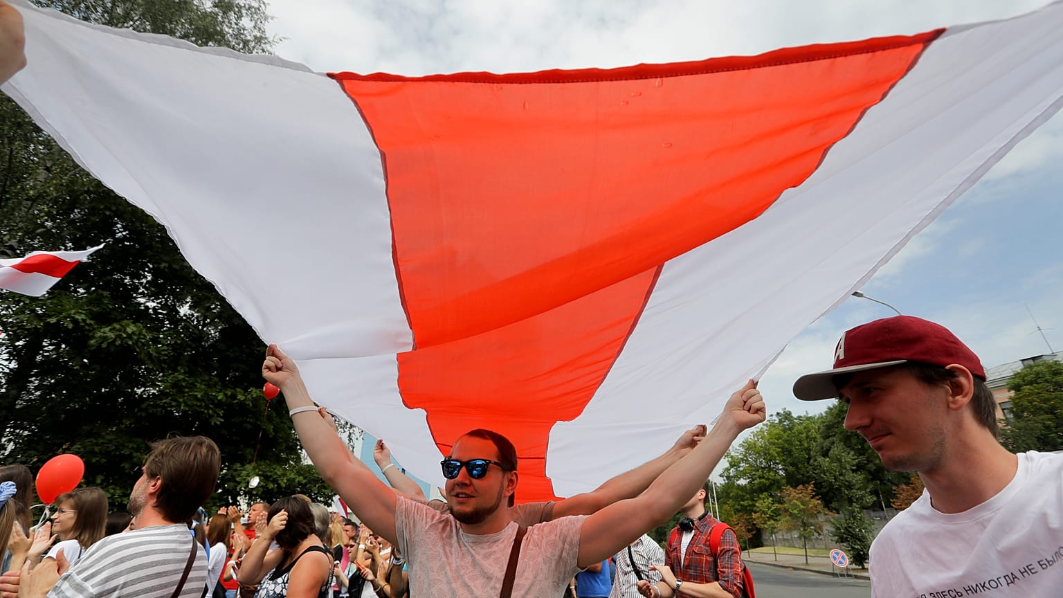 Demonstration in Minsk
