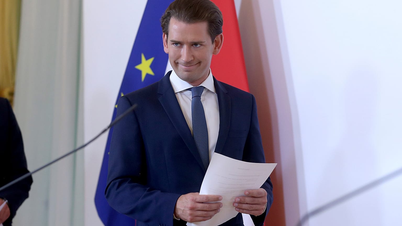 Sebastian Kurz erläutert die ab kommenden Montag geltende Reisewarnung für die Balearen