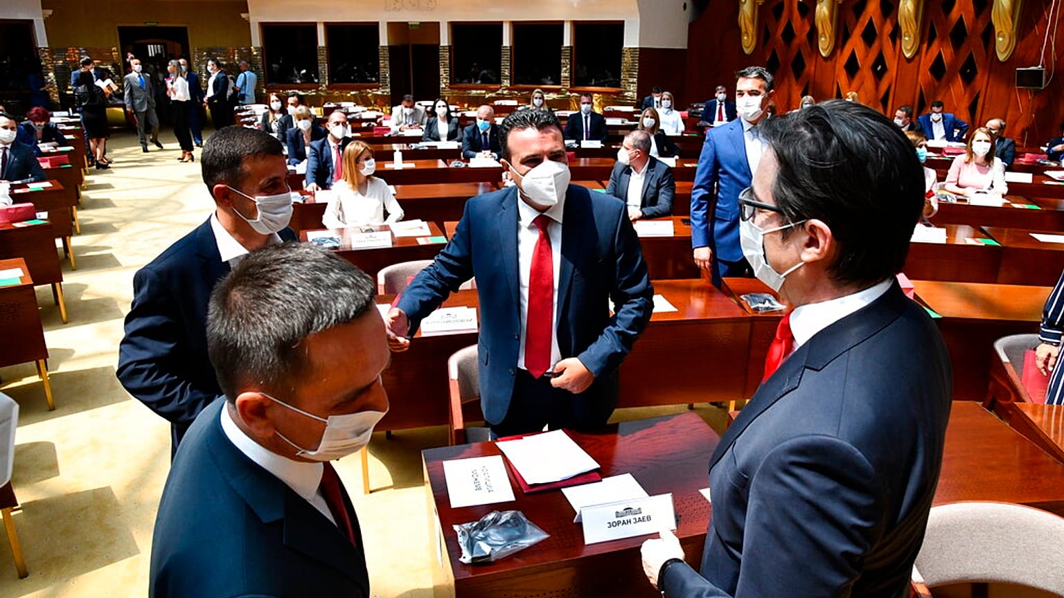 Ζόραν Ζάεφ και Στέφο Πενταρόφσκι