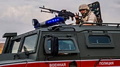 Suriye'de görevli Rus asker