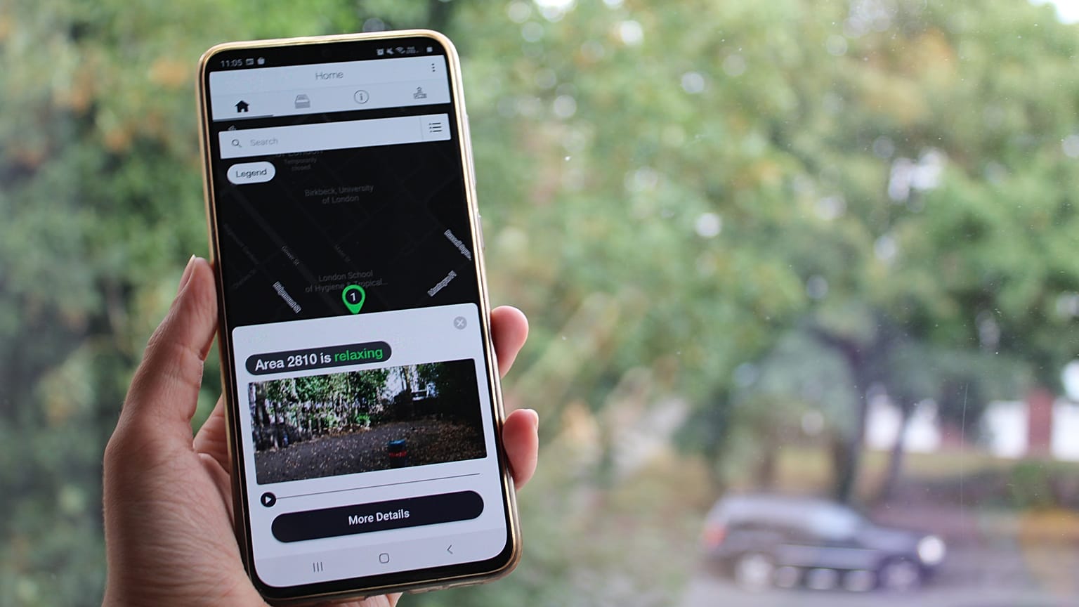 Hush City allows users to record and give their feelings about sounds in their local area. 