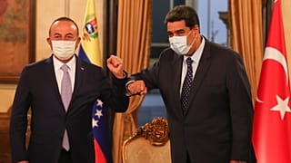 Dışişleri Bakanı Mevlüt Çavuşoğlu ve Venezuela Devlet Başkanı Nicolas Maduro