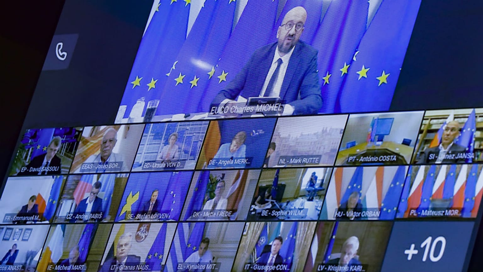 European Council President Charles Michel
