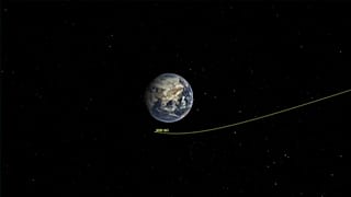 Grafische Darstellung des Asteroiden