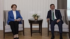 İYİ Parti Genel Başkanı Meral Akşener, Gelecek Partisi Genel Başkanı Ahmet Davutoğlu'nu ziyaret etti