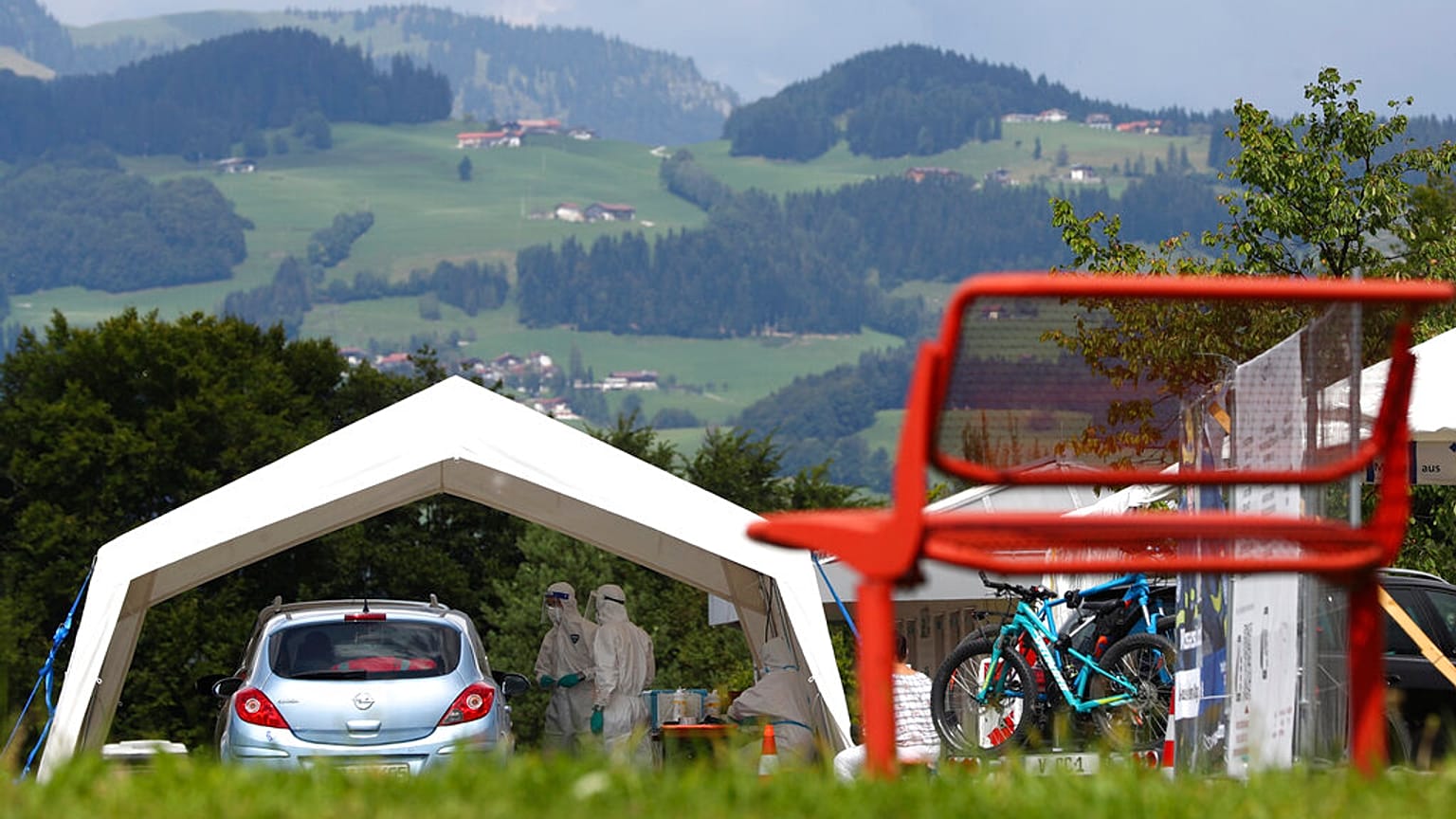 Blick auf Österreich