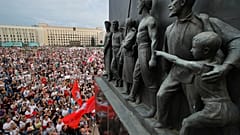Belarus TV çalışanları da greve katılma kararı aldı