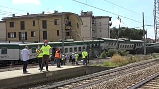 Le lieu de l'accident dans la ville de Carnate