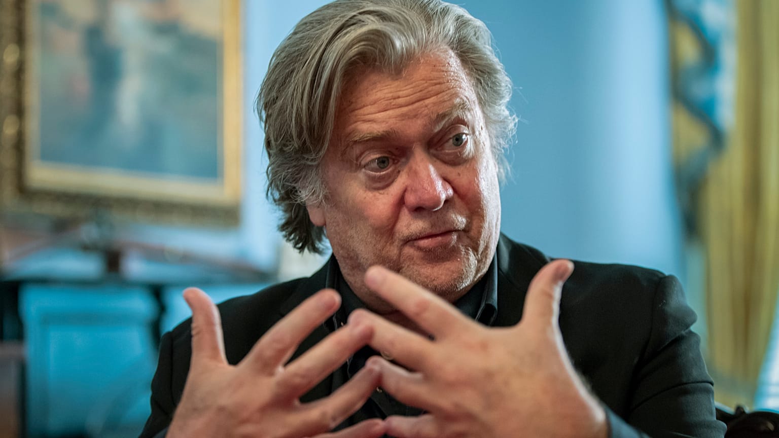 Steve Bannon, le 19 août 2018 à Washington