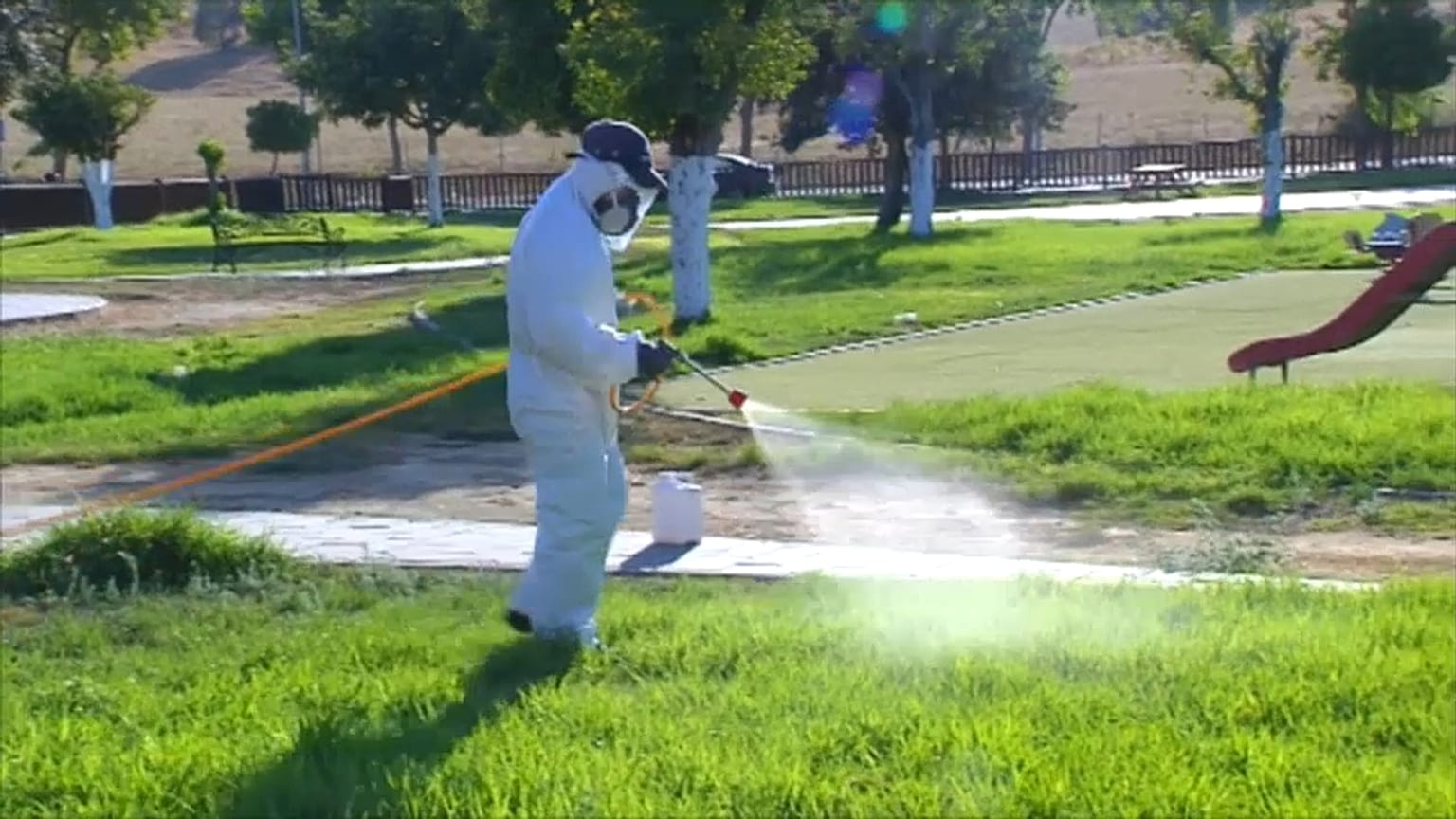 Fumigación de parques y espacios públicos en Andalucía