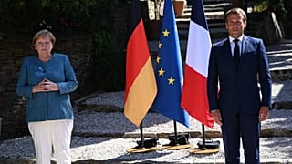 Angela Merkel ve Emmanuel Macron