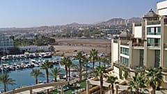 Symbolbild - Hotel in der Bucht von Eilat in Israel 