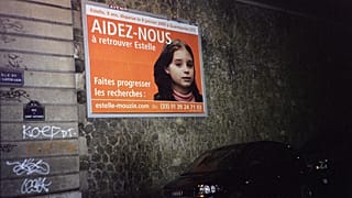 Plakat zur Suche von Estelle Mouzin ARCHIV