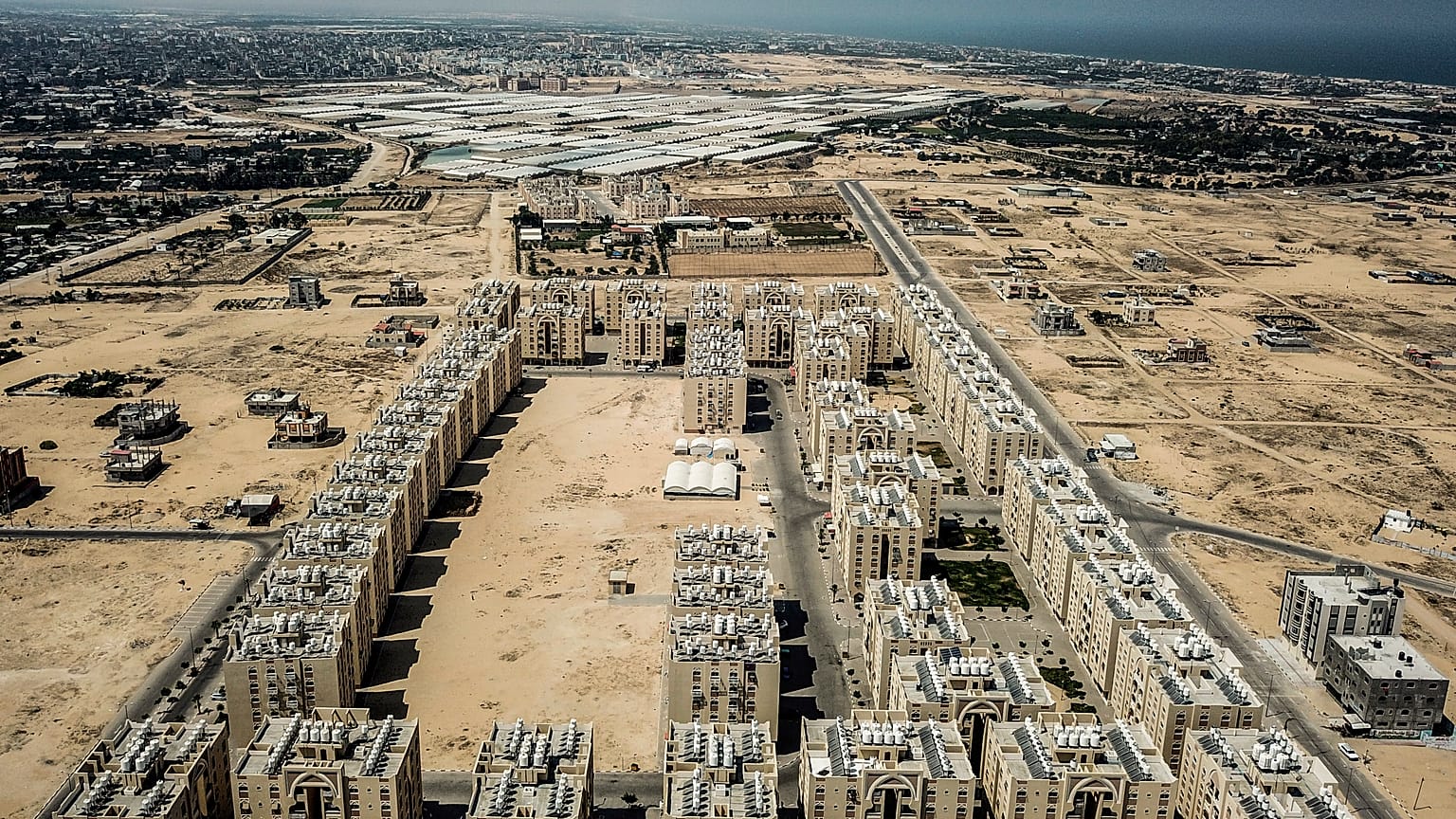 مدينة حمد" في خان يونس جنوب قطاع غزة