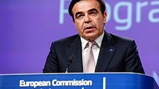 Ο αντιπρόεδρος της Ευρωπαϊκής Επιτροπής, Μαργαρίτης Σχοινάς