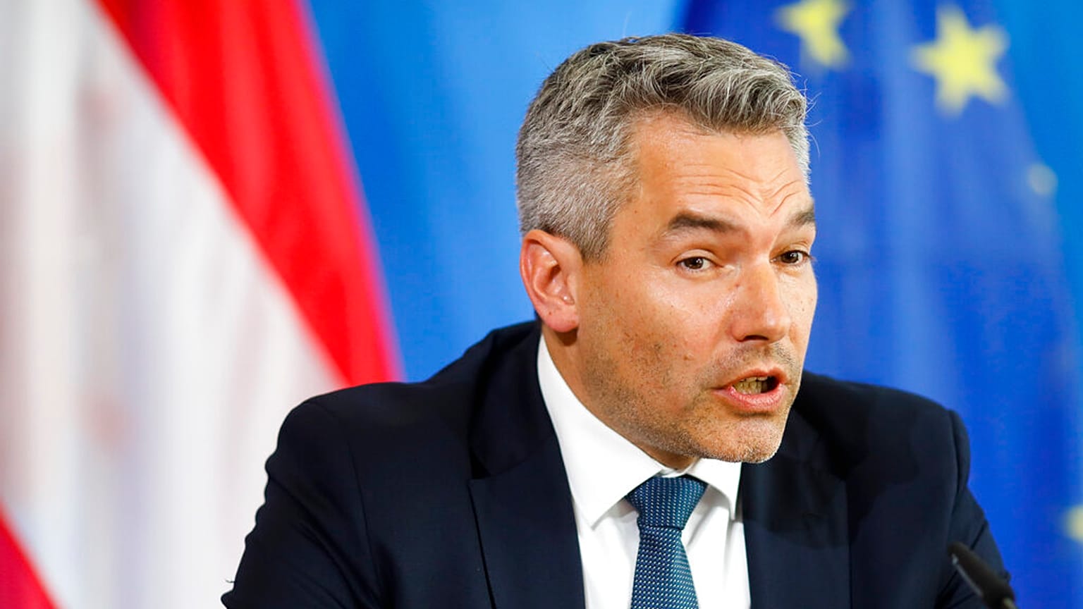 Ο υπουργός Εσωτερικών της Αυστρίας Καρλ Νεχάμερ