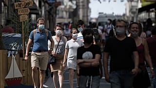 The French health ministry on Sunday reported 4,897 new COVID-19 cases over the past 24 hours.