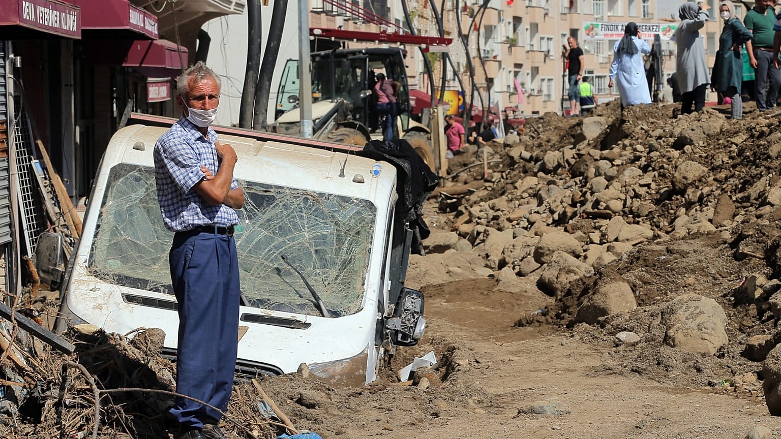 Giresun'daki sel felaketinde ölenlerin sayısı 7'ye çıktı 