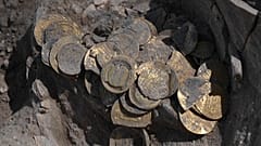 В  Израиле нашли клад с древними золотыми монетами