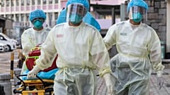Medical staff wearing personal protective equipment (PPE) in Hong Kong. File picture.