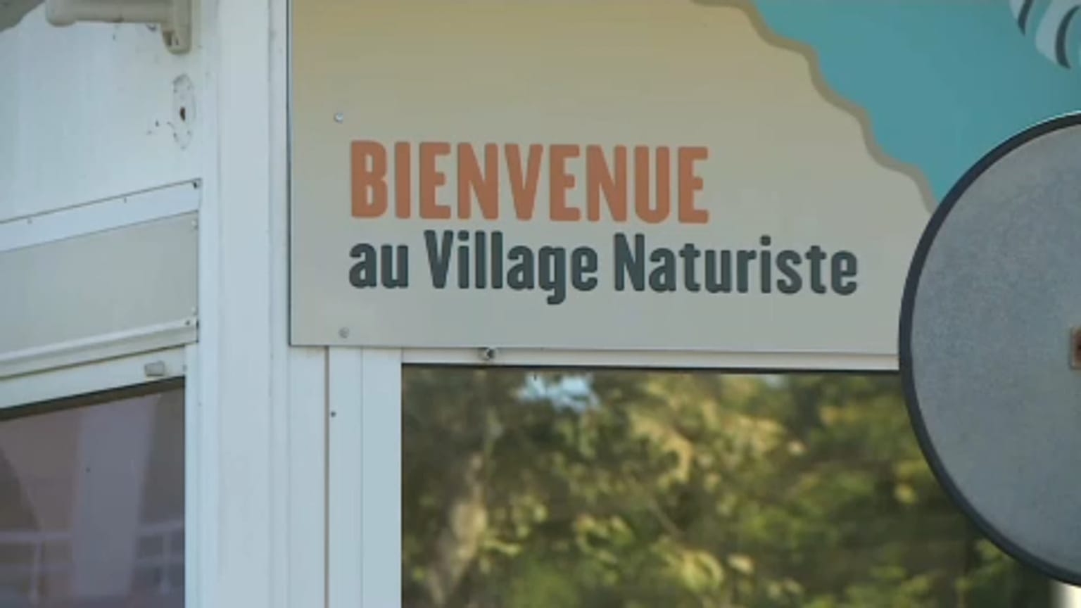 Entrée du village naturiste du Cap d'Agde