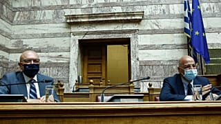 Ο ΥΠΕΞ, Νίκος Δένδιας, και ο ΥΦΥΠΕΞ για θέματα για την οικονομική διπλωματία και την εξωστρέφεια Κώστας Φραγκογιάννης