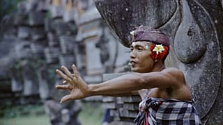 A bedului majomtánc Bali szigetén