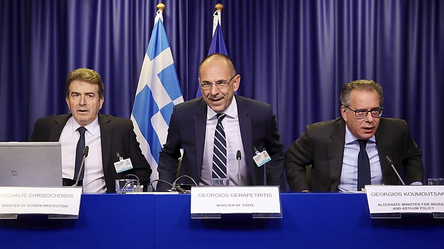  Yunan Devlet Bakanı Giorgos Gerapetritis