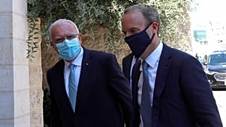 وزير الخارجية البريطاني في الضفة الغربية