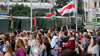 Manifestations anti-pouvoir en Biélorussie
