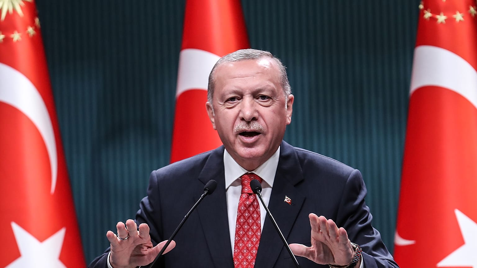 الرئيس التركي رجب طيب أردوغان
