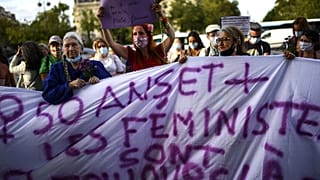 Manifestation féministe à Paris, 26 août 2020