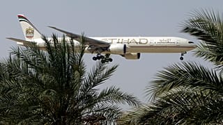 طائرة تابعة لطيران الاتحاد