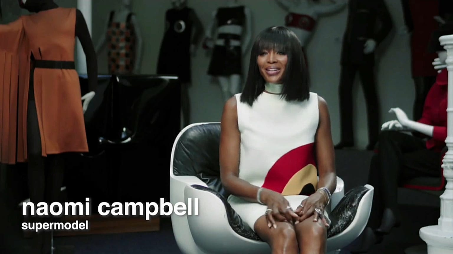 La modelo Naomi Campbell en el documental
