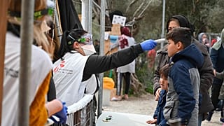 Θερμομέτρηση Στη Μόρια