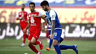 دیدار دو تیم پرسپولیس و استقلال در نیمه نهایی جام حذفی