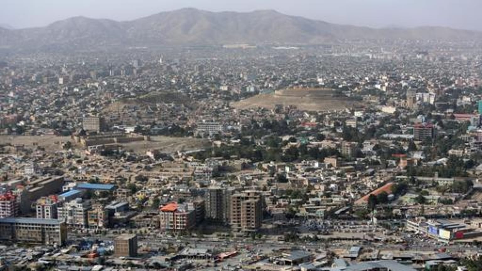 نمایی از شهر کابل