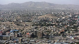 نمایی از شهر کابل